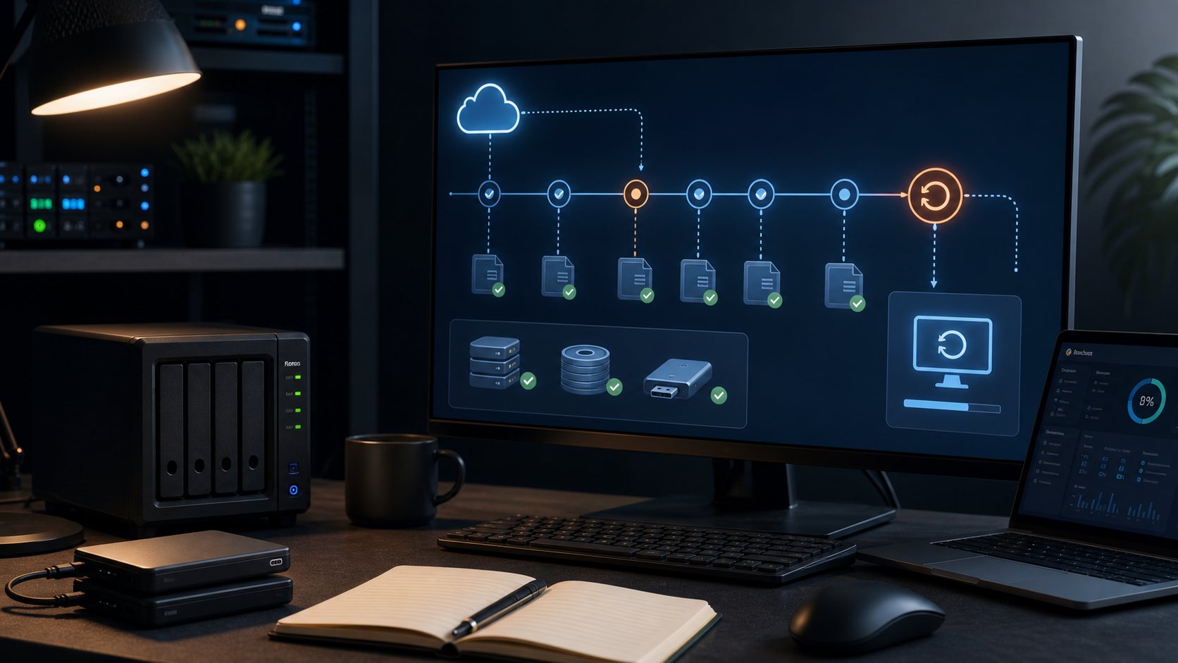 Website backup and restore planning