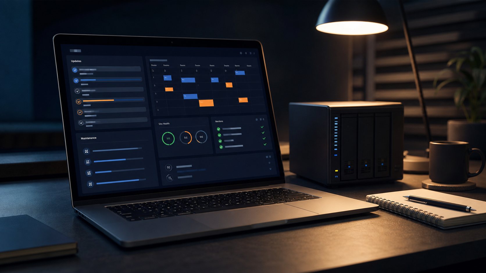 Website maintenance and update planning