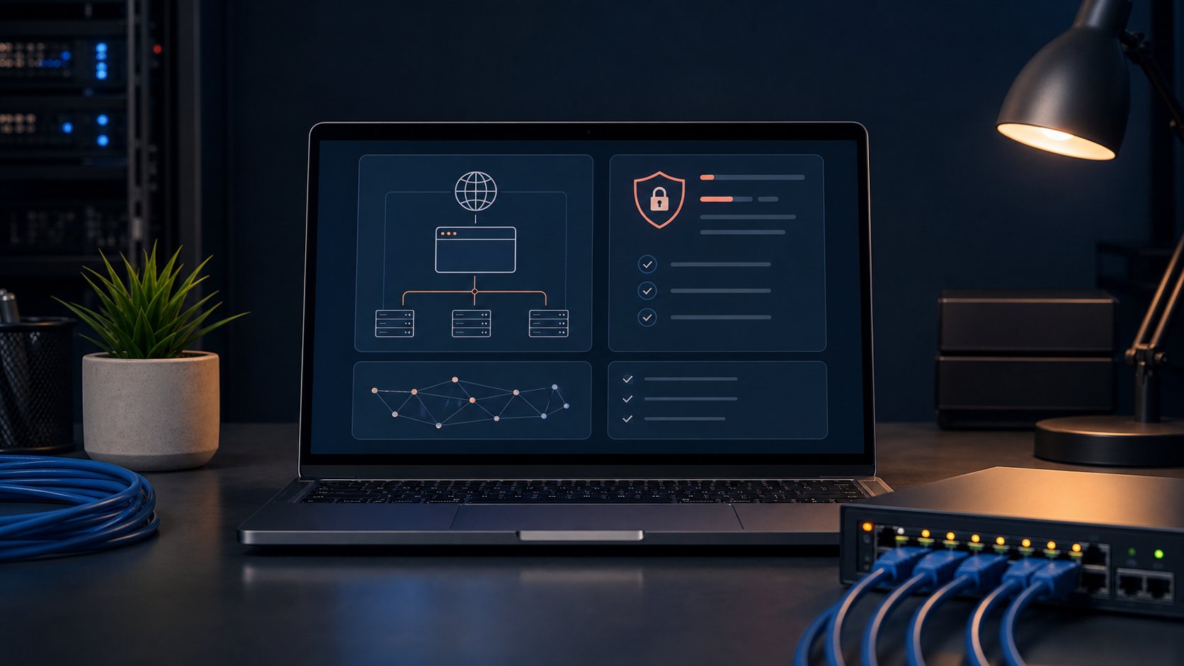 Professional domain, SSL, and hosting setup